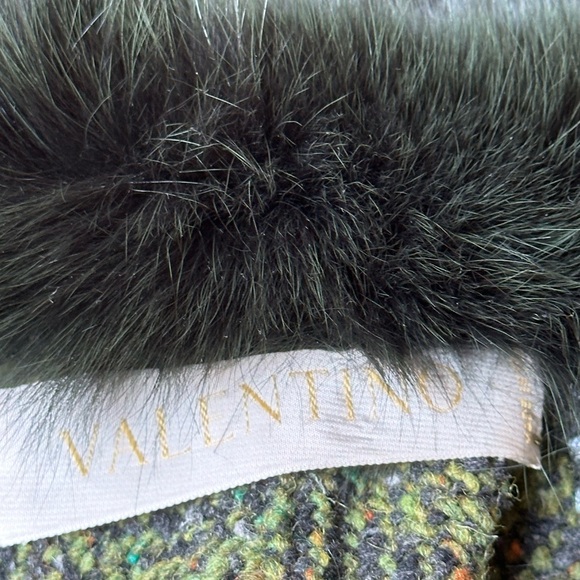 Fabulous VALENTINO unlined Coat s 10(fit M/S) 76%Wool,20Polyester3Viscosa1Cotton - Picture 6 of 12